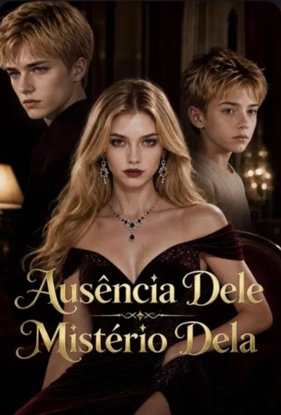 Capa da minisserie Ausência Dele, Mistério Dela