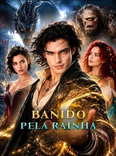 Capa da minisserie Banido Pela Rainha