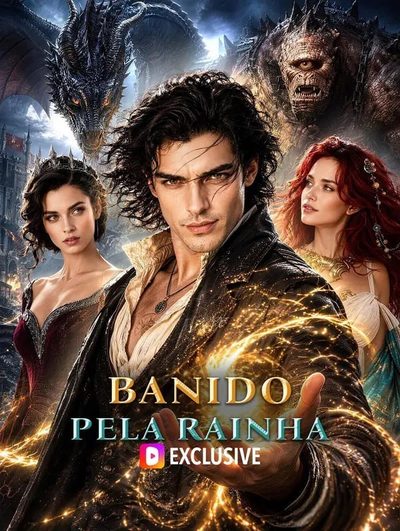 Capa da minisserie Banido Pela Rainha