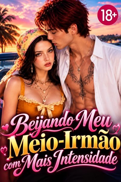 Capa da minisserie Beijando Meu Meio Irmão com Mais Intensidade +18