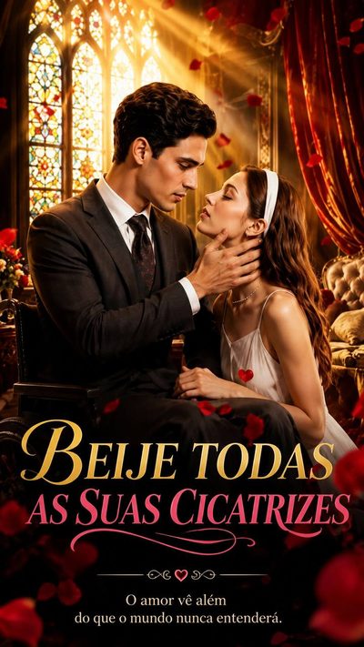 Capa da minisserie Beije Todas as Suas Cicatrizes Beijando Todas as Suas Feridas