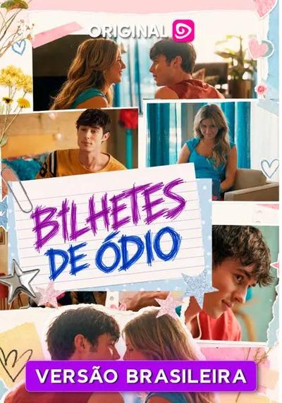 Capa da minisserie Bilhete de Ódio -