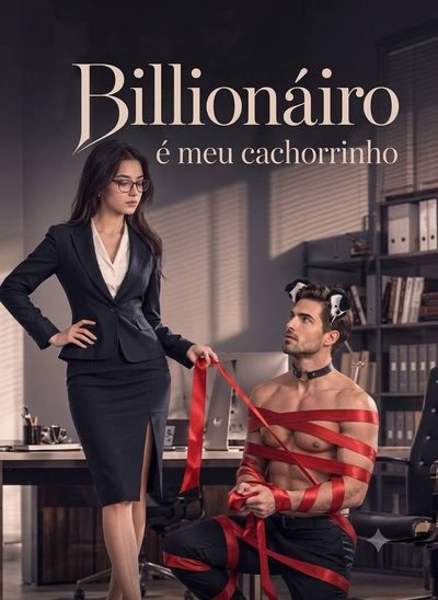 Capa da minisserie Bilionário É Meu Cachorrinho