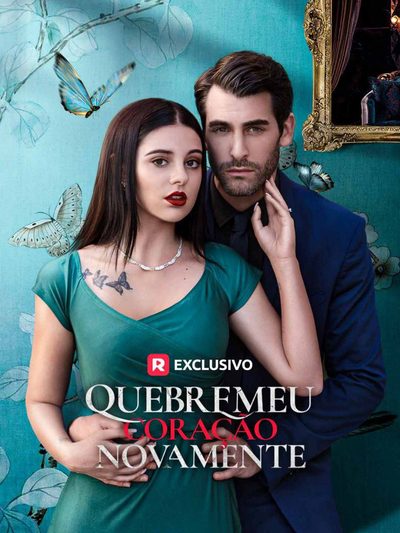 Capa da minisserie Break My Heart Again - Quebre Meu Coração de Novo - Quebre Meu Coração Novamente