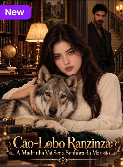 Capa da minisserie Cão Lobo Ranzinza: a Madrinha Vai Ser a Senhora da Mansão -