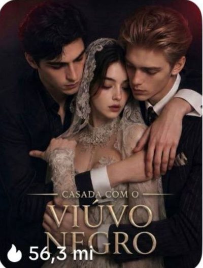 Capa da minisserie Casada com o Viúvo Negro