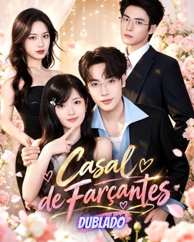 Capa da minisserie Casal de Farçantes