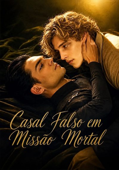 Capa da minisserie Casal Falso em Missão Mortal