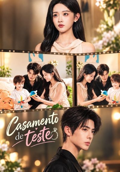 Capa da minisserie Casamento de Teste