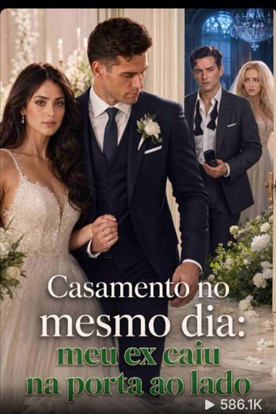 Capa da minisserie Casamento no Mesmo Dia: Meu Ex Caiu na Porta ao Lado