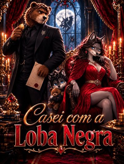 Capa da minisserie Casei com a Loba Negra