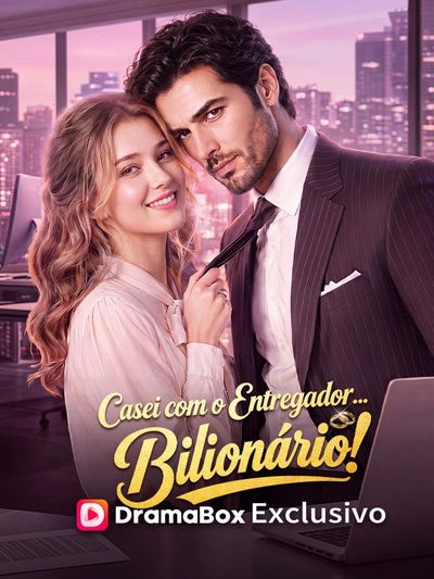 Capa da minisserie Casei com o Entragador Bilionário -