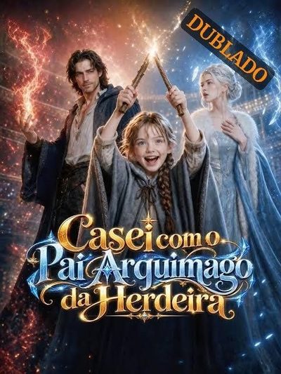Capa da minisserie Casei com o Pai Arquimago da Herdeira