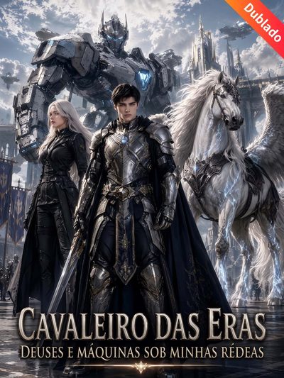 Capa da minisserie Cavaleiro das Eras: Deuses e Máquinas sob Minhas Rédeas