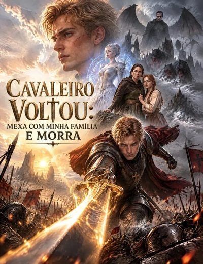Capa da minisserie Cavaleiro Voltou: Mexa com Minha Família e Morra
