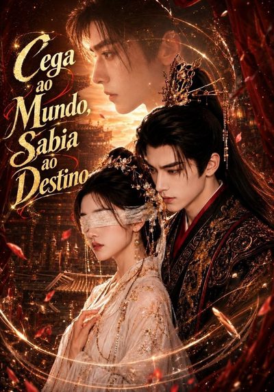Capa da minisserie Cega ao Mundo, Sábia ao Destino