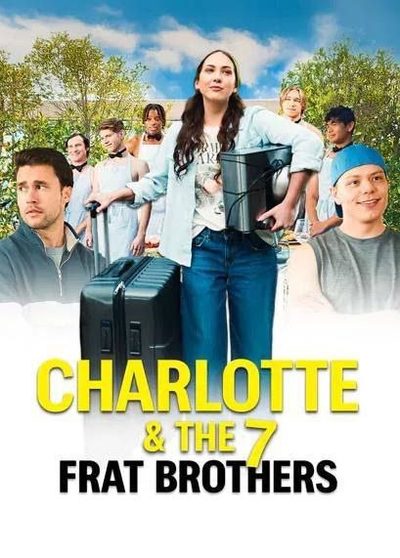 Capa da minisserie Charlotte e os 7 Gostosões - Charlotte & the 7 Frat Brothers