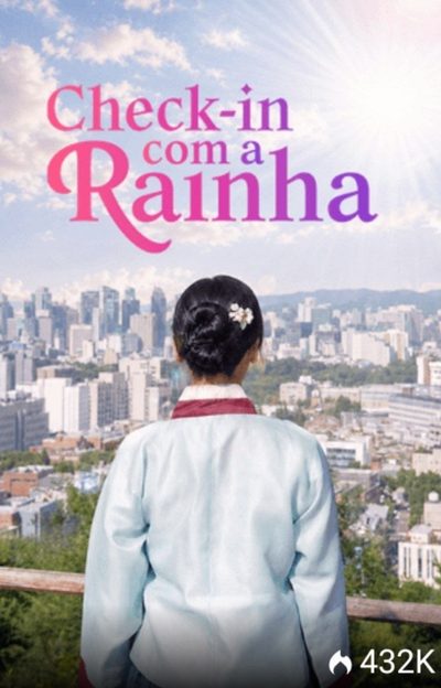 Capa da minisserie Check-in com a Rainha
