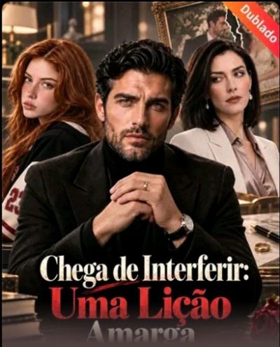 Capa da minisserie Chega de Interferir: uma Lição Amarga -