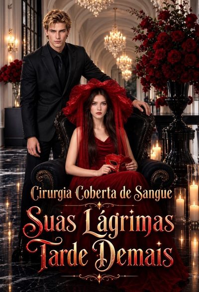 Capa da minisserie Cirurgia Coberta de Sangue Suas Lágrimas Tarde Demais