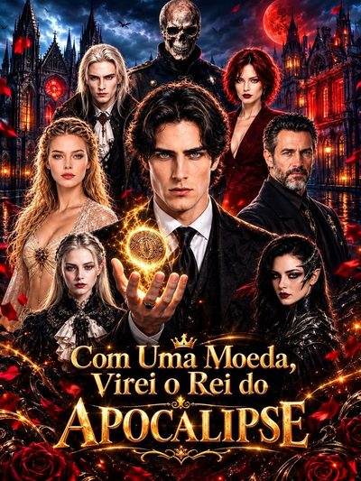 Capa da minisserie Com uma Moeda, Virei o Rei do Apocalipse