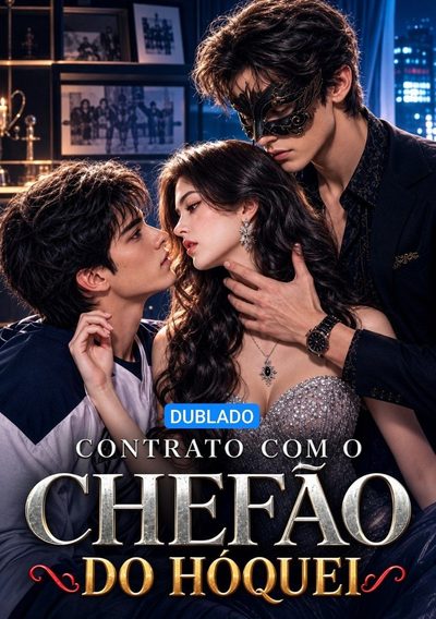 Capa da minisserie Contrato com o Chefão do Hóquei_dublado dublado