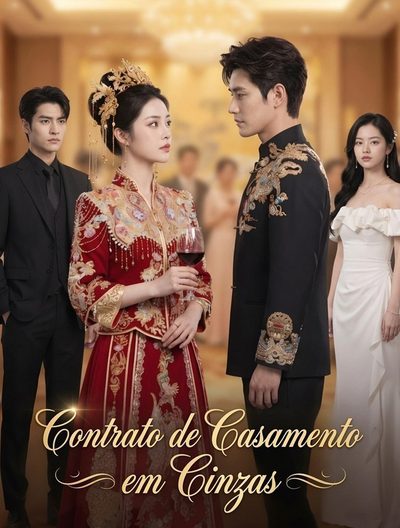 Capa da minisserie Contrato de Casamento em Cinzas dublado