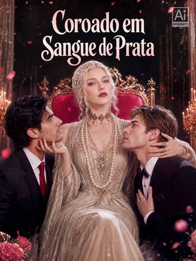 Capa da minisserie Coroado em Sangue de Prata