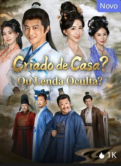 Capa da minisserie Criado de Casa? Ou Lenda Oculta?