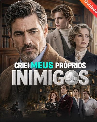 Capa da minisserie Criei Meus Próprios Inimigos -