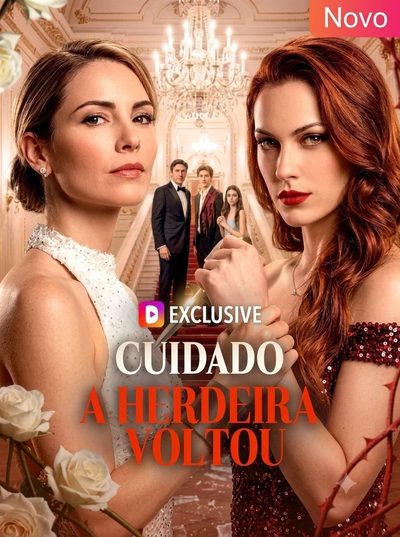 Capa da minisserie Cuidado a Herdeira Voltou