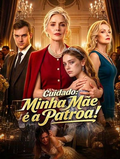 Capa da minisserie Cuidado : Minha Mãe É a Patroa!