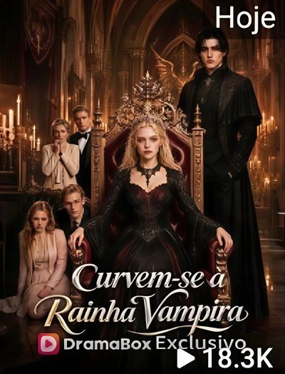 Capa da minisserie Curvem-se a Rainha Vampira