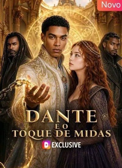 Capa da minisserie Dante e o Toque de Midas