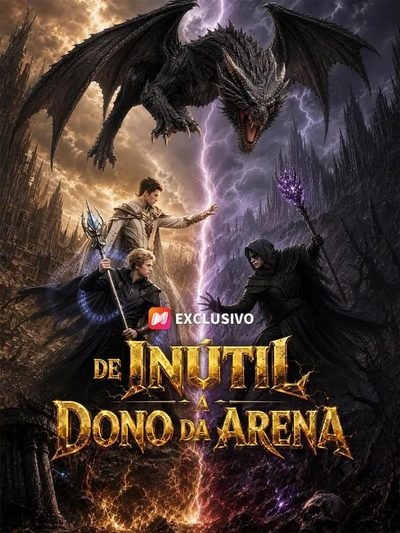 Capa da minisserie De Inútil a Dona da Arena