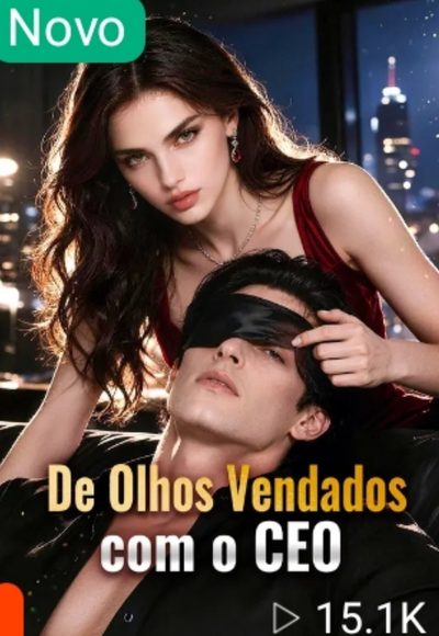 Capa da minisserie De Olhos Vendados com o Ceo