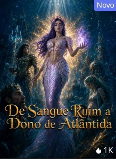 Capa da minisserie De Sangue Ruim a Dono de Atlântida
