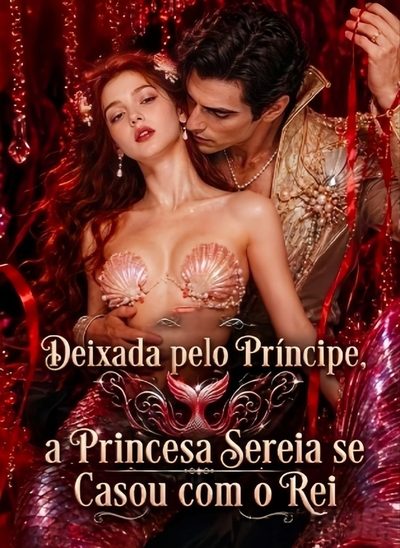 Capa da minisserie Deixada Pelo Príncipe, a Princesa Sereia Se Casou com o Rei