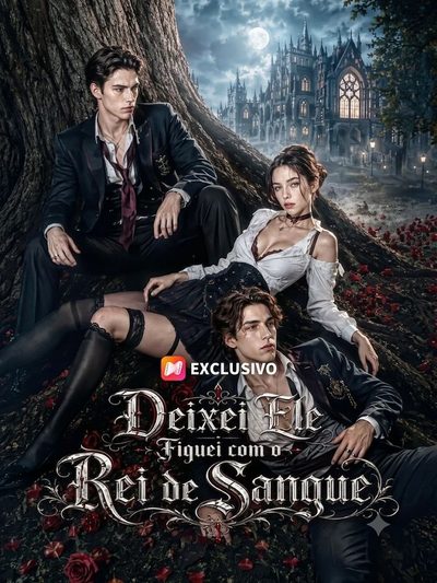 Capa da minisserie Deixei Ele, Fiquei com o Rei de Sangue