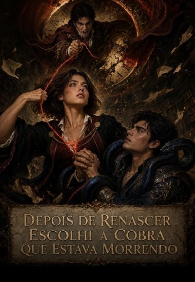 Capa da minisserie Depois de Renascer Escolhi a Cobra que Estava Morrendo