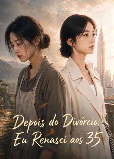 Capa da minisserie Depois do Divórcio Eu Renasci aos 35