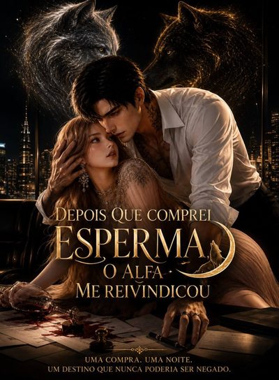 Capa da minisserie Depois que Comprei Esperma o Alfa Me Reivindicou