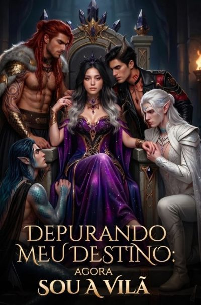 Capa da minisserie Depurando Meu Destino Agora Sou a Vilâ