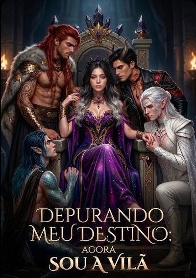 Capa da minisserie Depurando Meu Destino: Agora Sou a Vilã