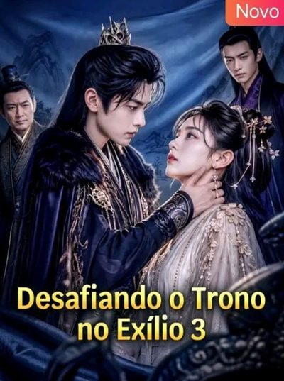 Capa da minisserie Desafiando o Trono no Exílio 3