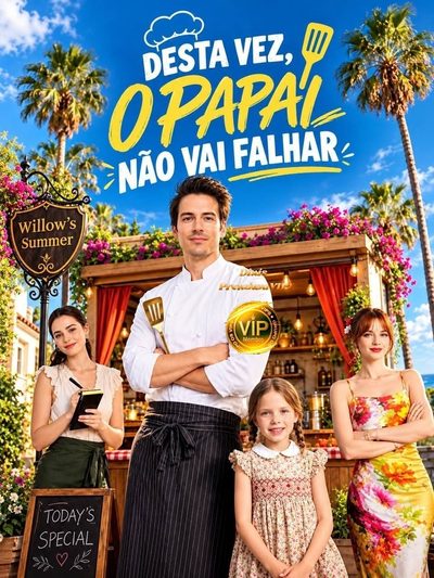Capa da minisserie Dessa Vez, Papai Não Vai Falhar This Time Daddy Won't Fail