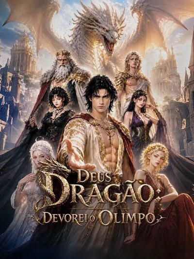 Capa da minisserie Deus Dragão Devorei o Olimpo