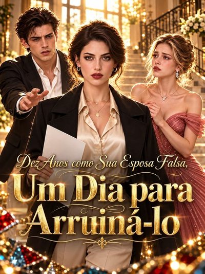 Capa da minisserie Dez Anos Como Sua Esposa Falsa, Um Dia para Arruina- Lo