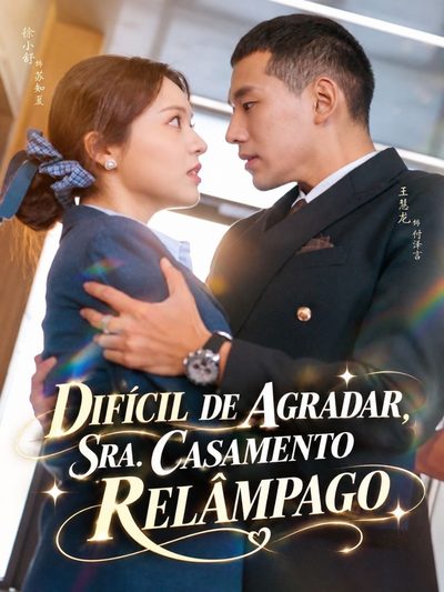 Capa da minisserie Difícil de Agradar, Sra. Casamento Relâmpago