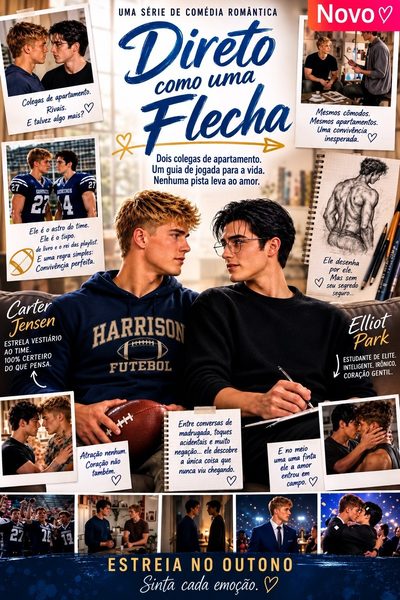 Capa da minisserie Direto Como uma Flecha Bl